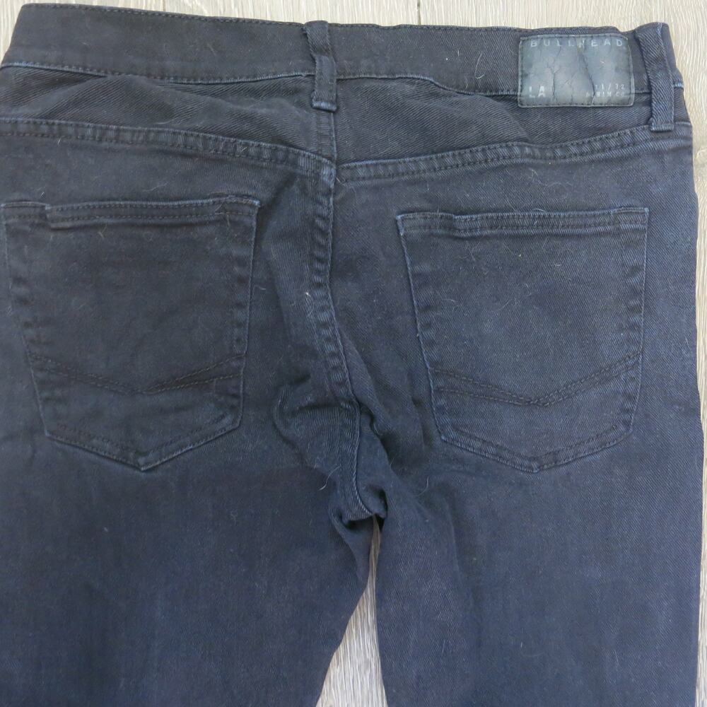 BULLHEAD DRAKES Skinniest Black Jeans Size 31x32 Men Skater Streetwear PacSun - Picture 6 of 10